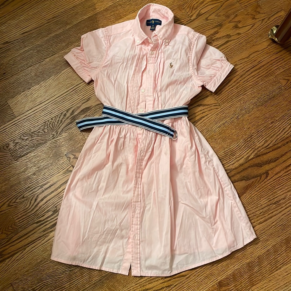 Ralph Lauren dress pink size 10